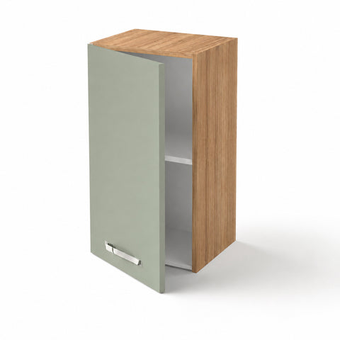 Pensile per cucina componibile da 40 cm con 1 anta linea MAKA, realizzata in legno 100% MADE IN ITALY