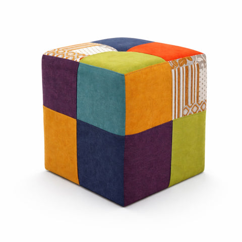 Pouf artigianale 100% MADE IN ITALY modello Michela