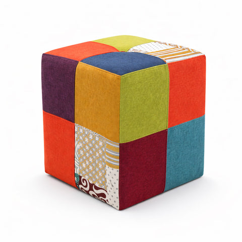 Pouf artigianale 100% MADE IN ITALY modello Michela