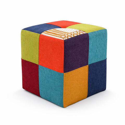 Pouf artigianale 100% MADE IN ITALY modello Michela