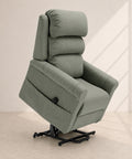 Poltrona relax elettrica New Boston 2 motori con alzapersona, schienale a 3 cuscini e Roller System opzionale