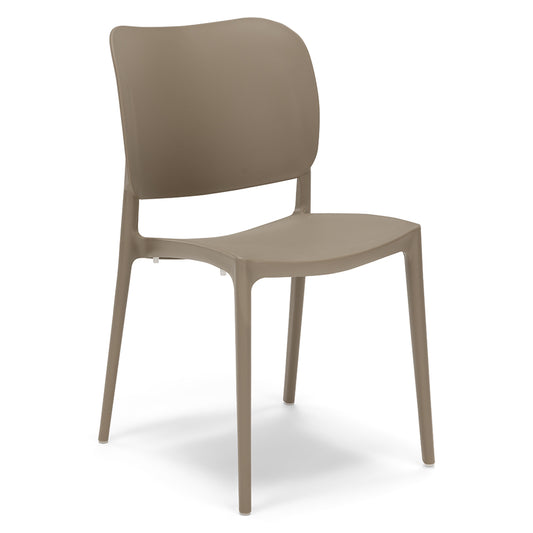 Sedia in polipropilene Orbita impilabile Design moderno da Interno/Esterno