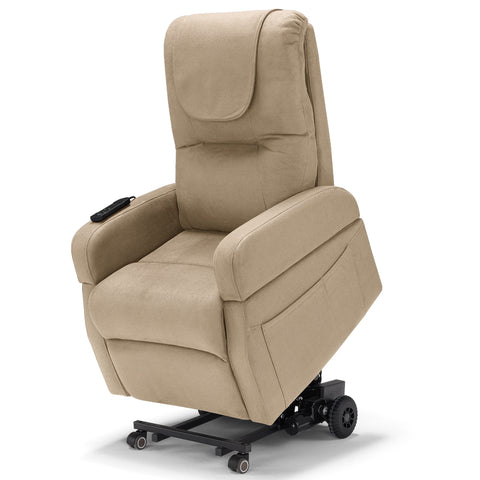 Poltrona Relax Elettrica LONDRA Con Alzapersona - 2 Motori, Tessuto Idrorepellente, Per Anziani - Foto 10