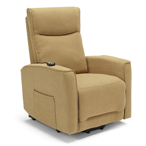 Poltrona elettrica relax 1 motore Londra Design Moderno 2 ruote direzionali Con Kit Optional Batteria