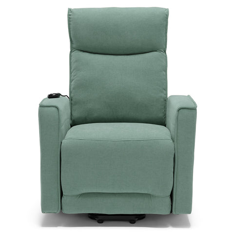 Poltrona elettrica relax 1 motore Londra Design Moderno 2 ruote direzionali Con Kit Optional Batteria