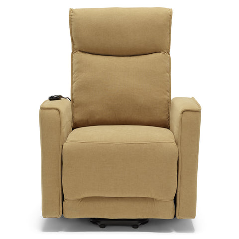 Poltrona elettrica relax 1 motore Londra Design Moderno 2 ruote direzionali Con Kit Optional Batteria