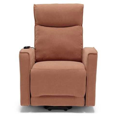 Poltrona elettrica relax 1 motore Londra Design Moderno 2 ruote direzionali Con Kit Optional Batteria