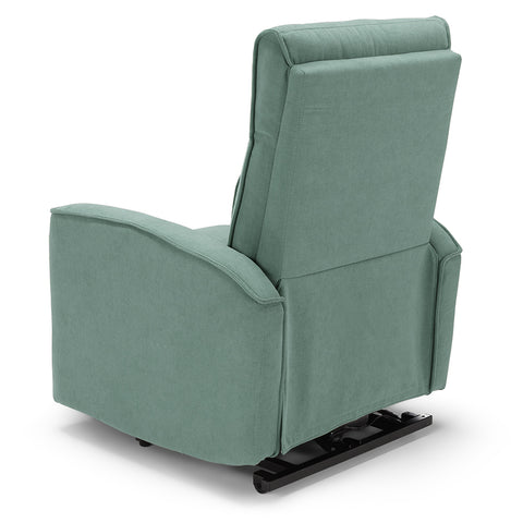 Poltrona elettrica relax 1 motore Londra Design Moderno 2 ruote direzionali Con Kit Optional Batteria