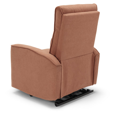 Poltrona elettrica relax 1 motore Londra Design Moderno 2 ruote direzionali Con Kit Optional Batteria