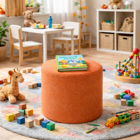Pouf artigianale 100% MADE IN ITALY modello Giulia