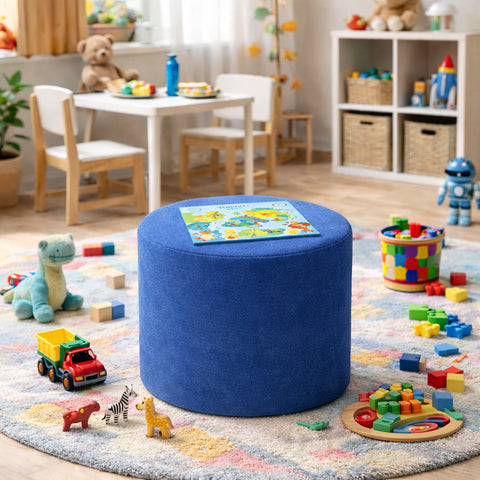 Pouf artigianale 100% MADE IN ITALY modello Giulia