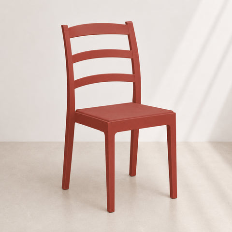 Sedia in polipropilene Rea impilabile Design moderno da Interno/Esterno