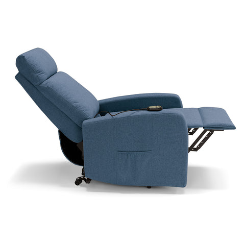 Poltrona elettrica relax 2 motori Seattle Plus New adatta per piccoli spazi Con Kit Optional Roller System e Kit Optional Batteria