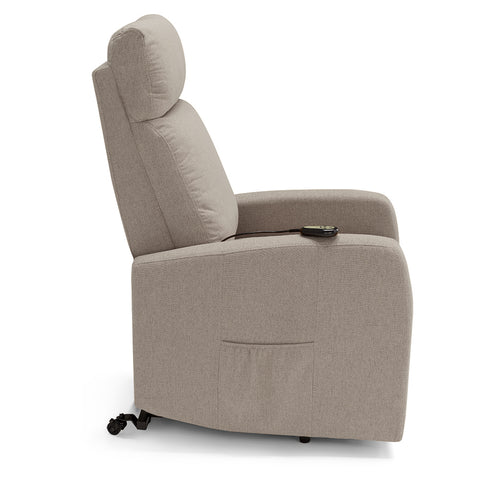 Poltrona elettrica relax 2 motori Seattle Plus New adatta per piccoli spazi Con Kit Optional Roller System e Kit Optional Batteria