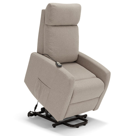 Poltrona elettrica relax 2 motori Seattle Plus New adatta per piccoli spazi Con Kit Optional Roller System e Kit Optional Batteria