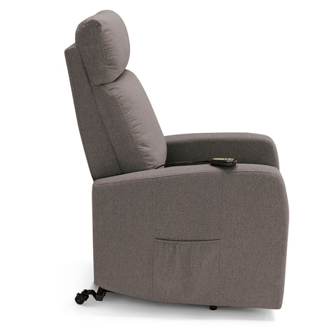 Poltrona elettrica relax 2 motori Seattle Plus New adatta per piccoli spazi Con Kit Optional Roller System e Kit Optional Batteria