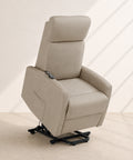 Poltrona relax elettrica Seattle Plus 2 motori con alzapersona, ruote posteriori STOP&GO e Roller System opzionale