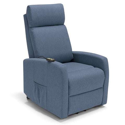 Poltrona elettrica relax 2 motori Seattle Plus New adatta per piccoli spazi Con Kit Optional Roller System e Kit Optional Batteria