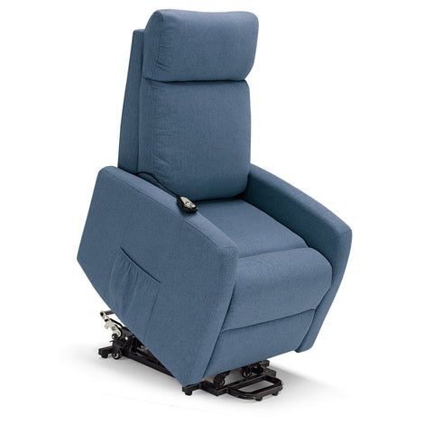 Poltrona elettrica relax 2 motori Seattle Plus New adatta per piccoli spazi Con Kit Optional Roller System e Kit Optional Batteria