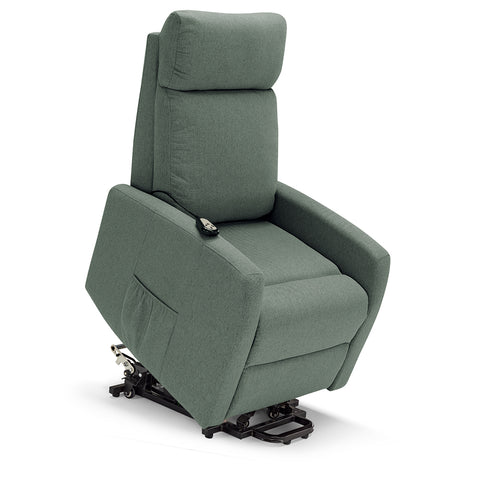 Poltrona elettrica relax 2 motori Seattle Plus New adatta per piccoli spazi Con Kit Optional Roller System e Kit Optional Batteria