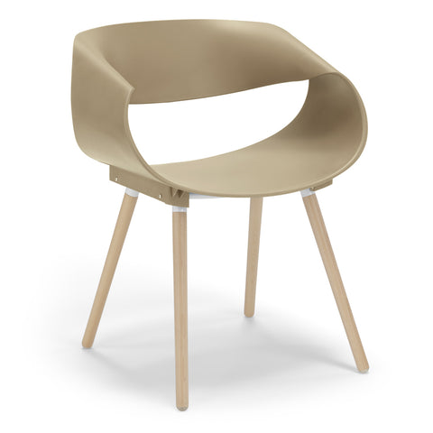 Sedia in polipropilene Diletta impilabile Design moderno da Interno/Esterno