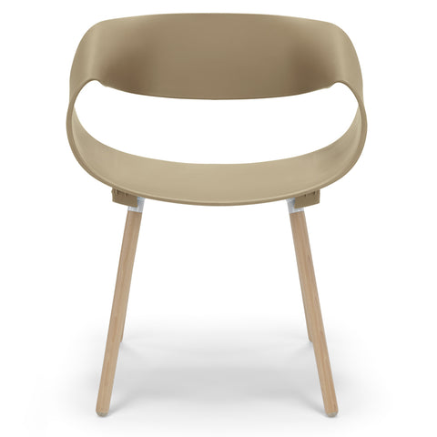 Sedia in polipropilene Diletta impilabile Design moderno da Interno/Esterno