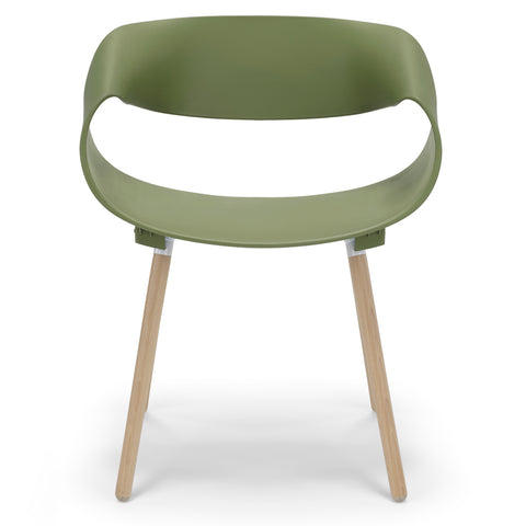 Sedia in polipropilene Diletta impilabile Design moderno da Interno/Esterno