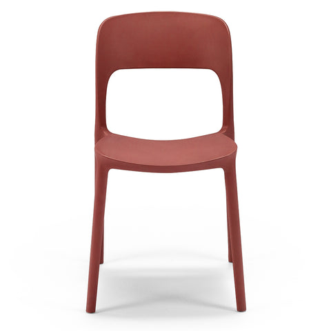 Sedia in polipropilene Kate impilabile Design moderno da Interno/Esterno