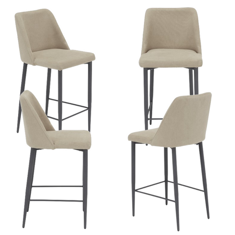 Sgabello imbottito Alexia H73
