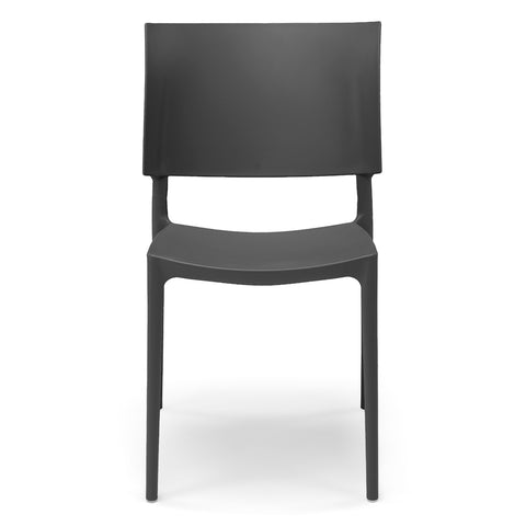Sedia in polipropilene Sharp impilabile Design moderno da Interno/Esterno