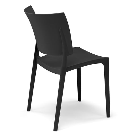 Sedia in polipropilene Sharp impilabile Design moderno da Interno/Esterno
