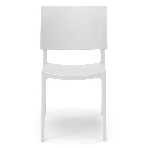 Sedia in polipropilene Sharp impilabile Design moderno da Interno/Esterno