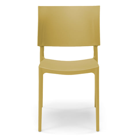 Sedia in polipropilene Sharp impilabile Design moderno da Interno/Esterno