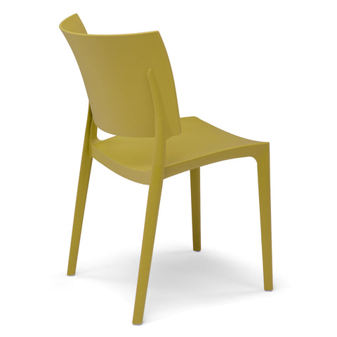 Sedia in polipropilene Sharp impilabile Design moderno da Interno/Esterno