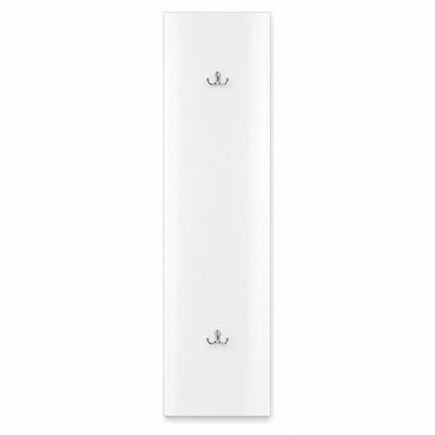 Pannello appendiabiti da parete SMILE con 2 ganci