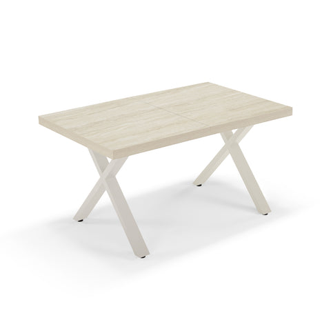 Tavolo da pranzo 160x90 MADE IN ITALY modello PABLO allungabile fino a 260 CM