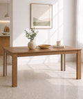 Tavolo allungabile Brio in finitura Noce, design moderno e funzionale, ideale per cucina, soggiorno e sala da pranzo.