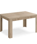 Tavolo in legno melaminico allungabile finitura rovere derby