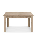 Tavolo in legno melaminico allungabile finitura rovere derby