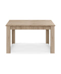 Tavolo in legno melaminico allungabile finitura rovere derby