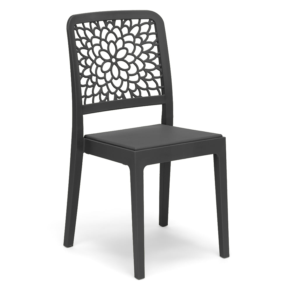 Sedia in polipropilene Tiche impilabile Design moderno da Interno/Esterno
