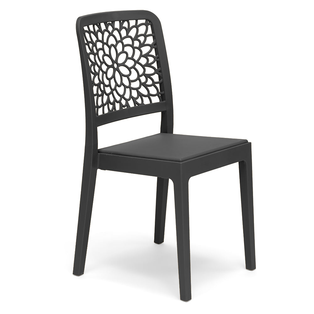 Sedia in polipropilene Tiche impilabile Design moderno da Interno/Esterno