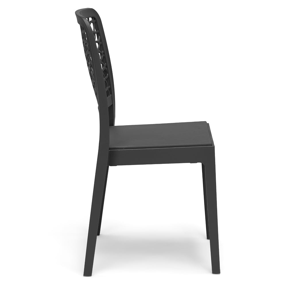 Sedia in polipropilene Tiche impilabile Design moderno da Interno/Esterno