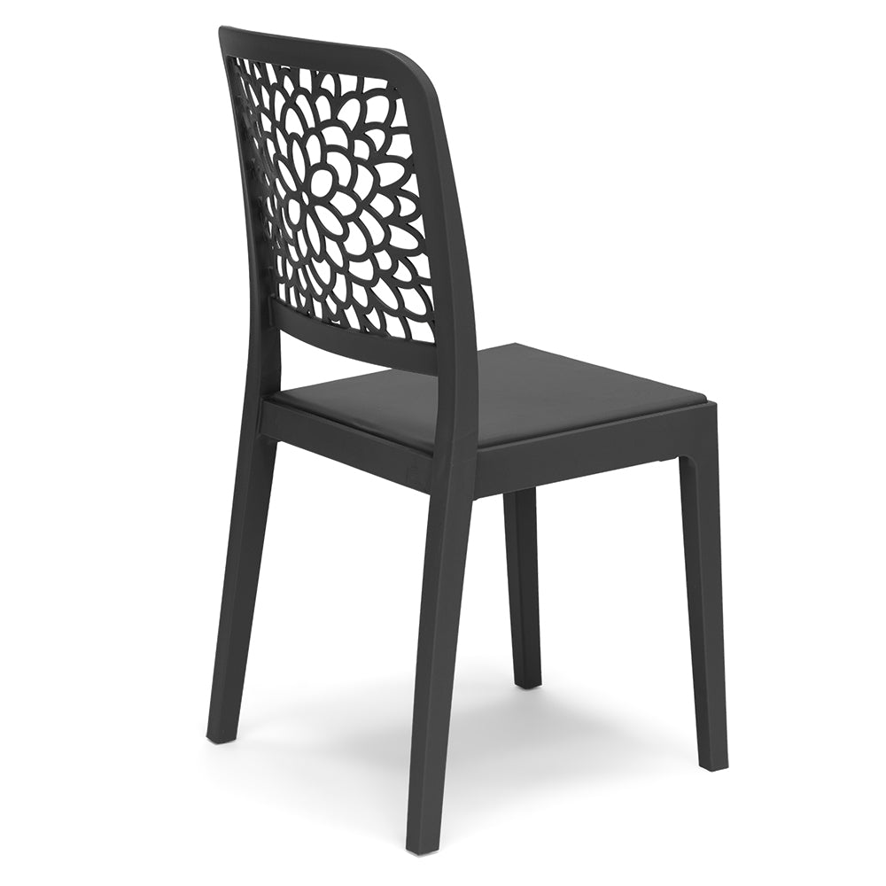 Sedia in polipropilene Tiche impilabile Design moderno da Interno/Esterno