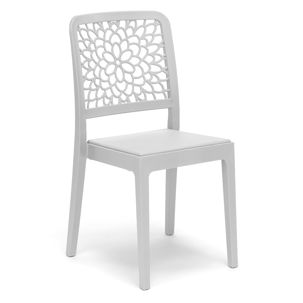 Sedia in polipropilene Tiche impilabile Design moderno da Interno/Esterno