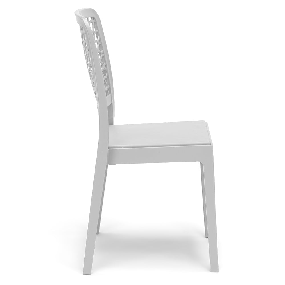 Sedia in polipropilene Tiche impilabile Design moderno da Interno/Esterno