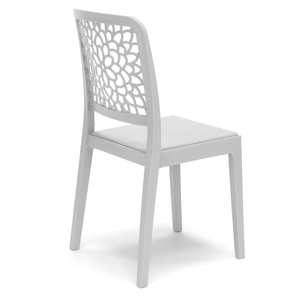 Sedia in polipropilene Tiche impilabile Design moderno da Interno/Esterno
