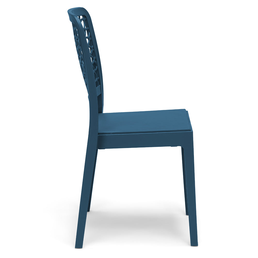 Sedia in polipropilene Tiche impilabile Design moderno da Interno/Esterno