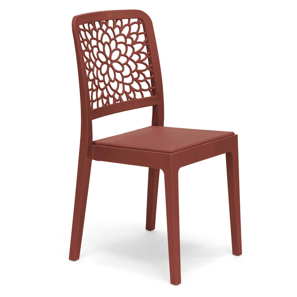 Sedia in polipropilene Tiche impilabile Design moderno da Interno/Esterno