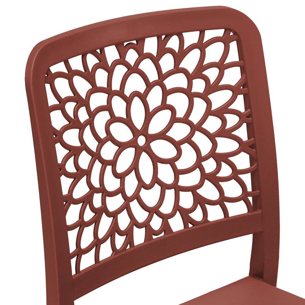 Sedia in polipropilene Tiche impilabile Design moderno da Interno/Esterno